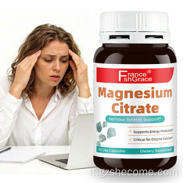 Shecome Capsule di citrato di magnesio Sistema nervoso